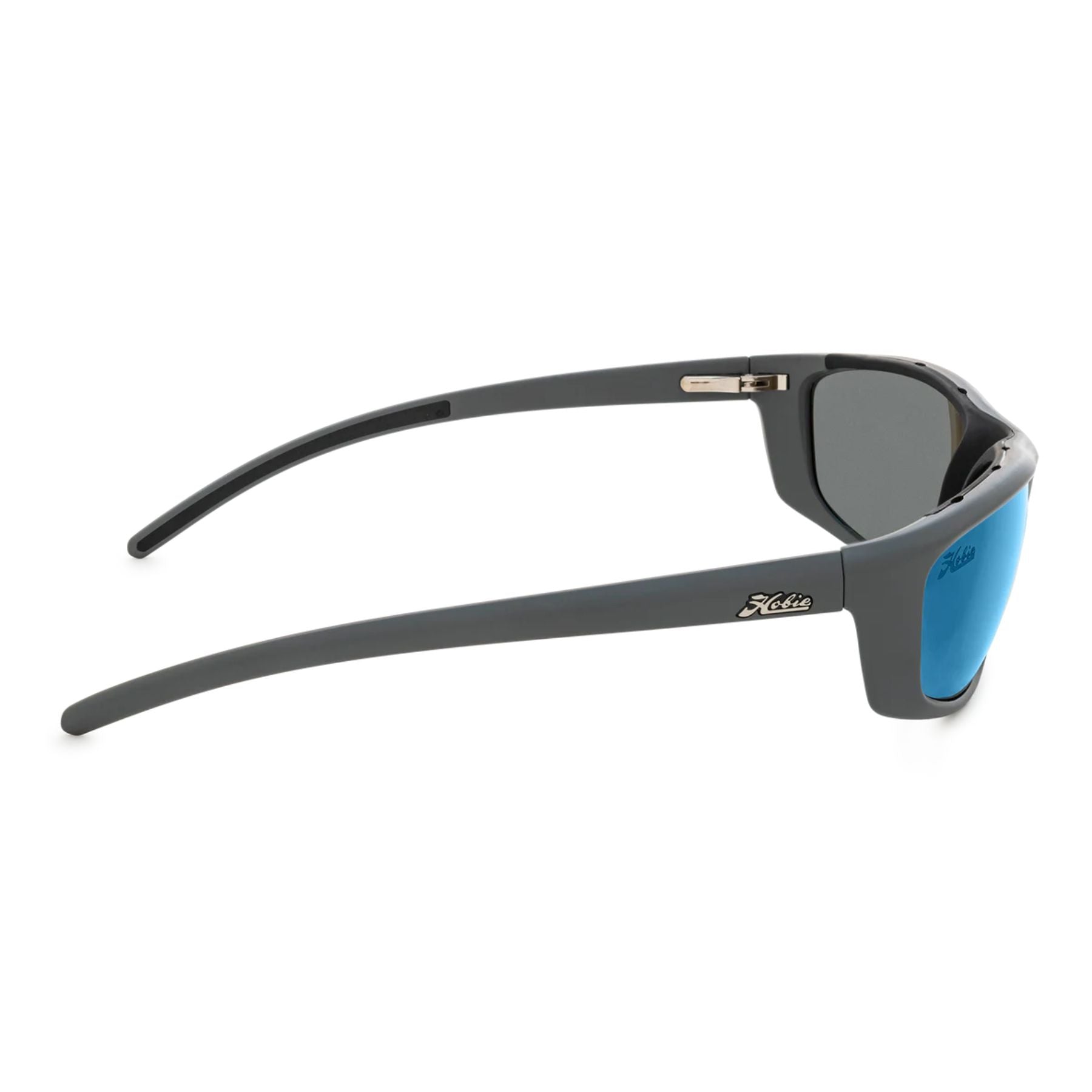 Hobie Polarized Cabo Sport Satin Grey & Cobalt Mirror Sunglasses