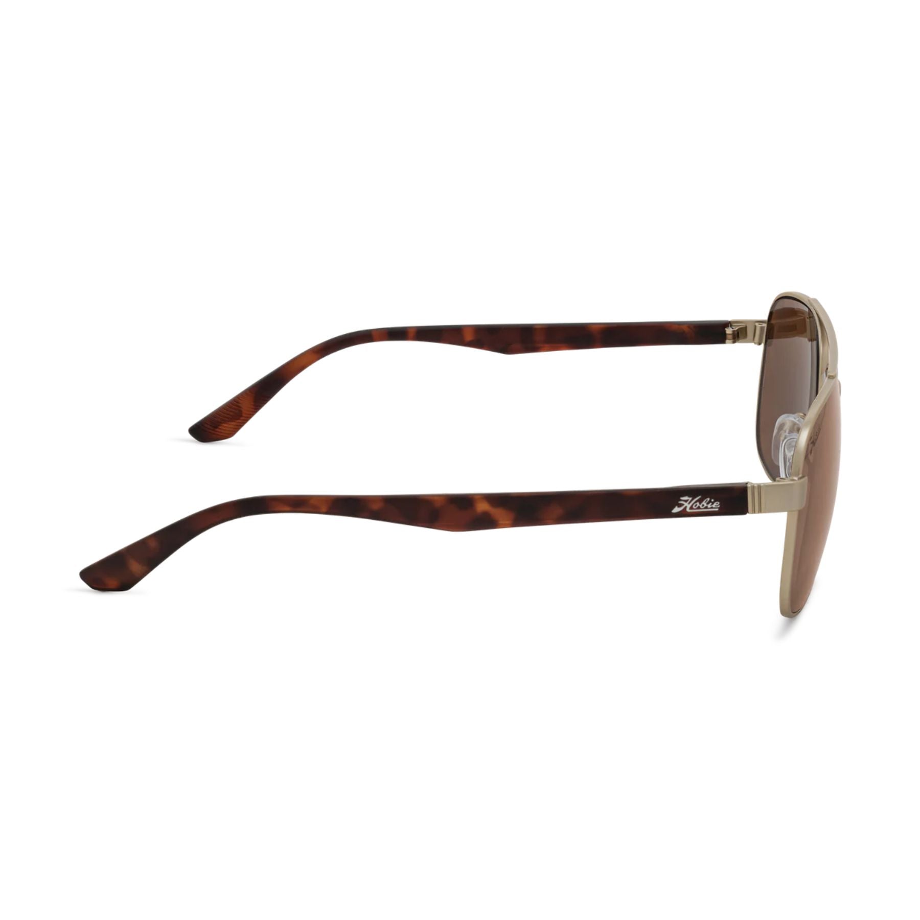 Hobie Polarized Commander Satin Gold & Copper Sunglasses - GOLD