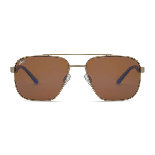 Hobie Polarized Commander Satin Gold & Copper Sunglasses