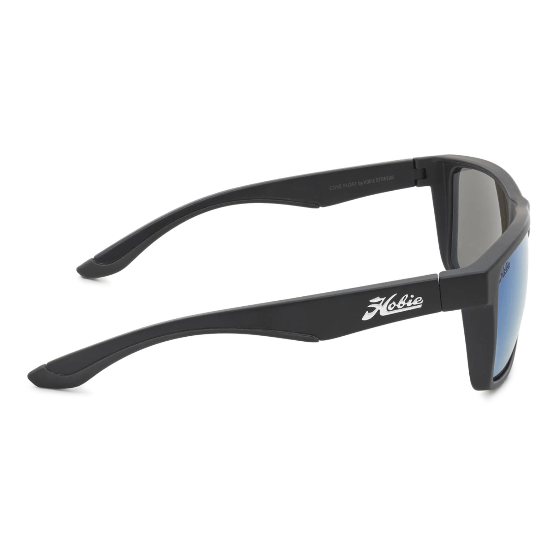 Hobie Polarized Cove Float Satin Black & Cobalt Mirror Sunglasses