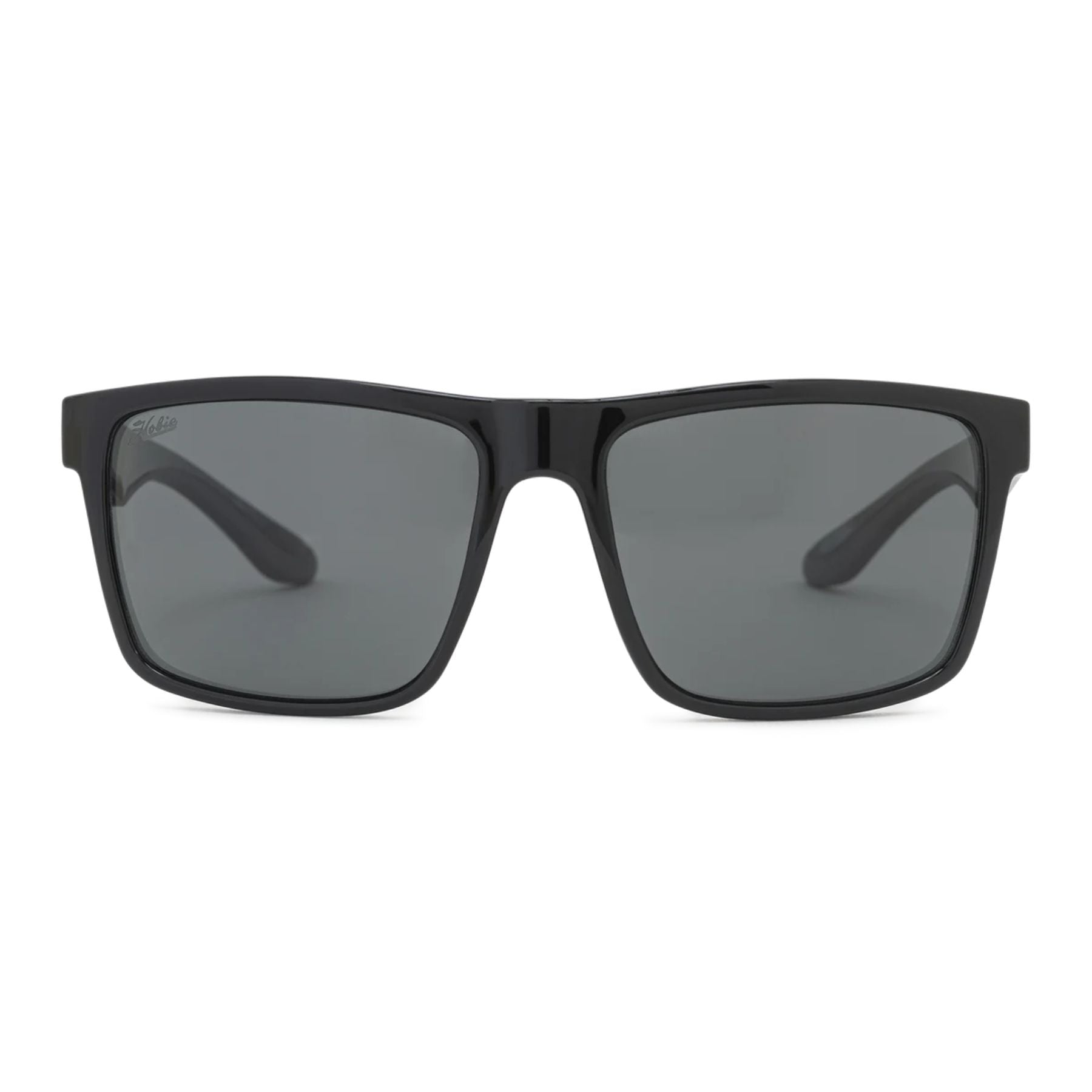 Hobie Polarized Cove Float Shiny Black & Grey Sunglasses - Black