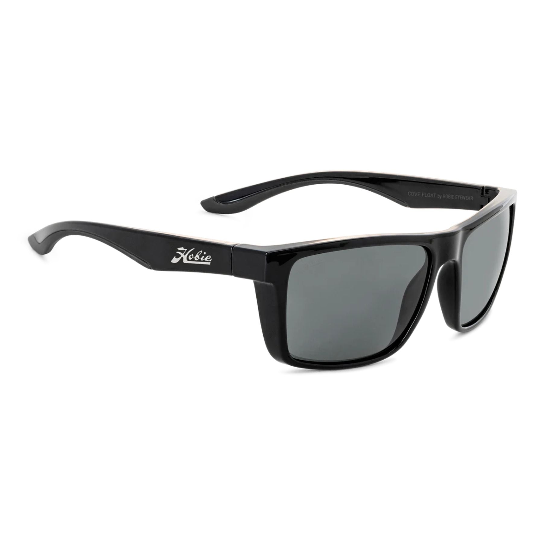 Hobie Polarized Cove Float Shiny Black & Grey Sunglasses