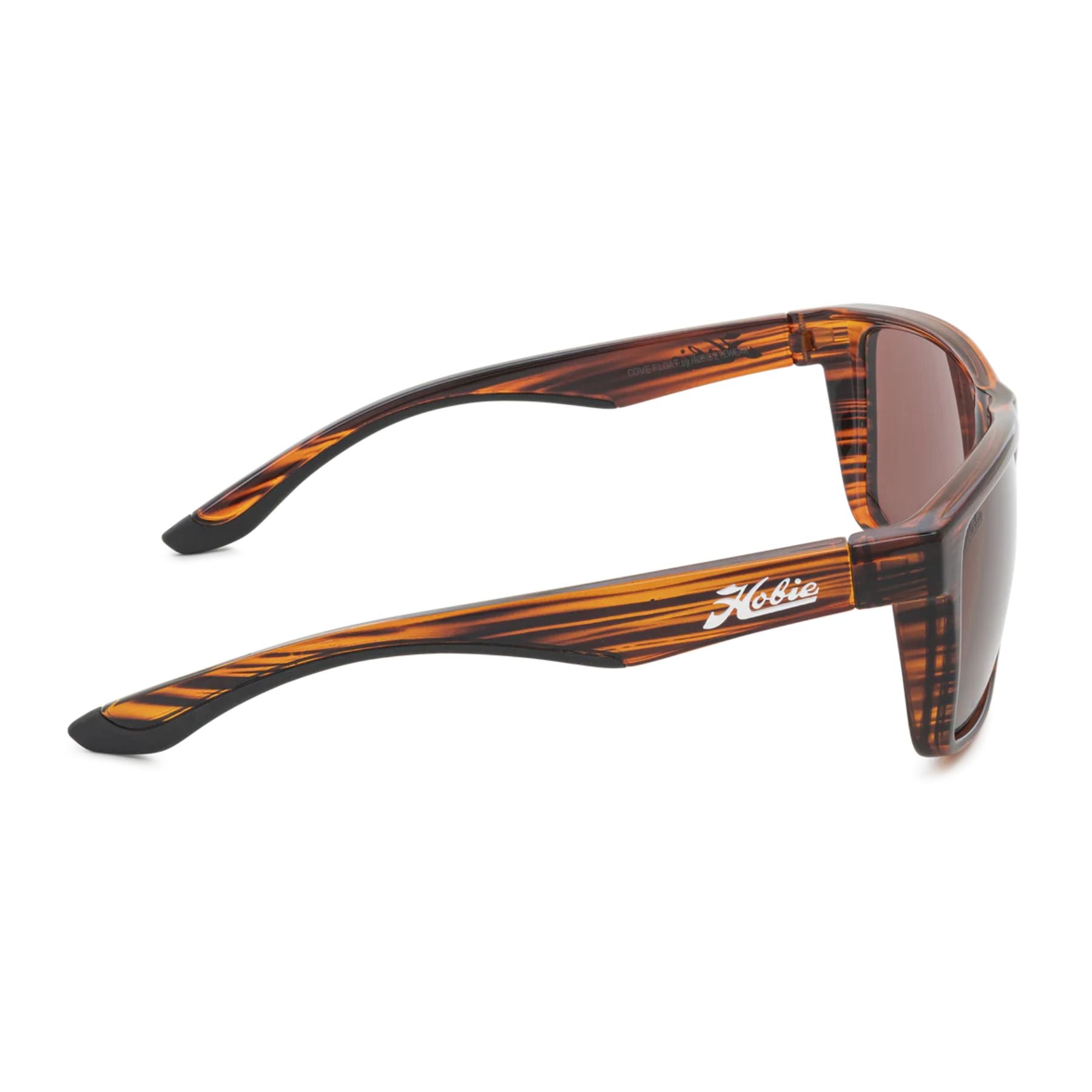 Hobie Polarized Cove Float Woodgrain & Copper Sunglasses - Wood