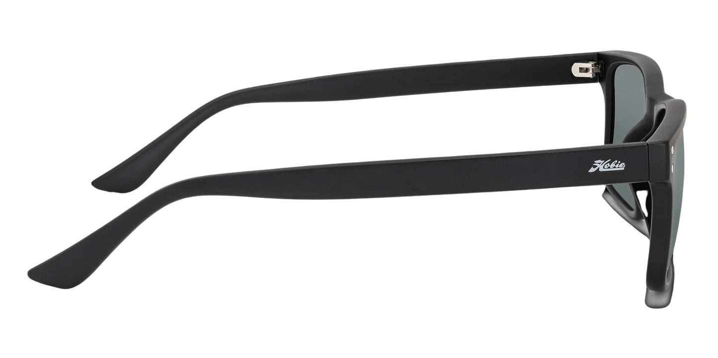 Hobie Polarized Flats Satin Black & Grey Sunglasses 