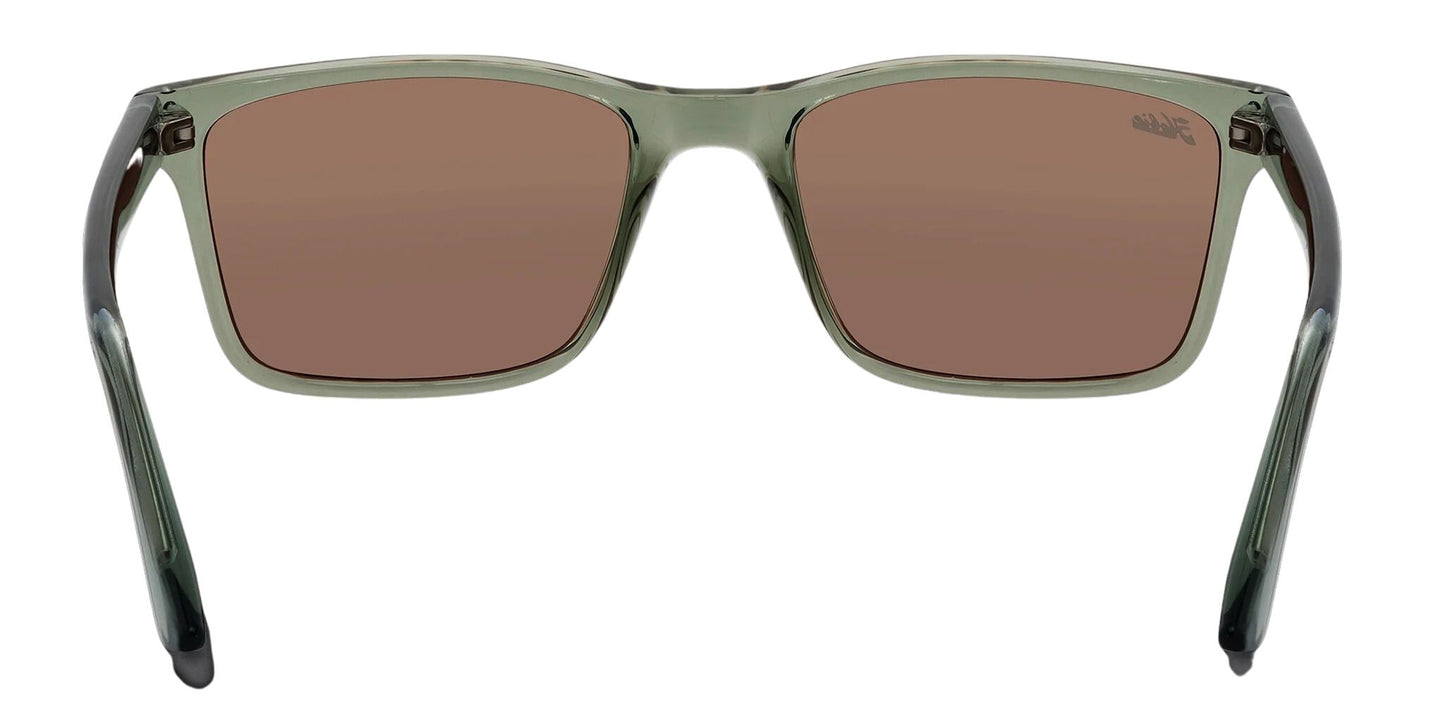 Hobie Polarized Flats Shiny Crystal Olive & Copper Sunglasses 