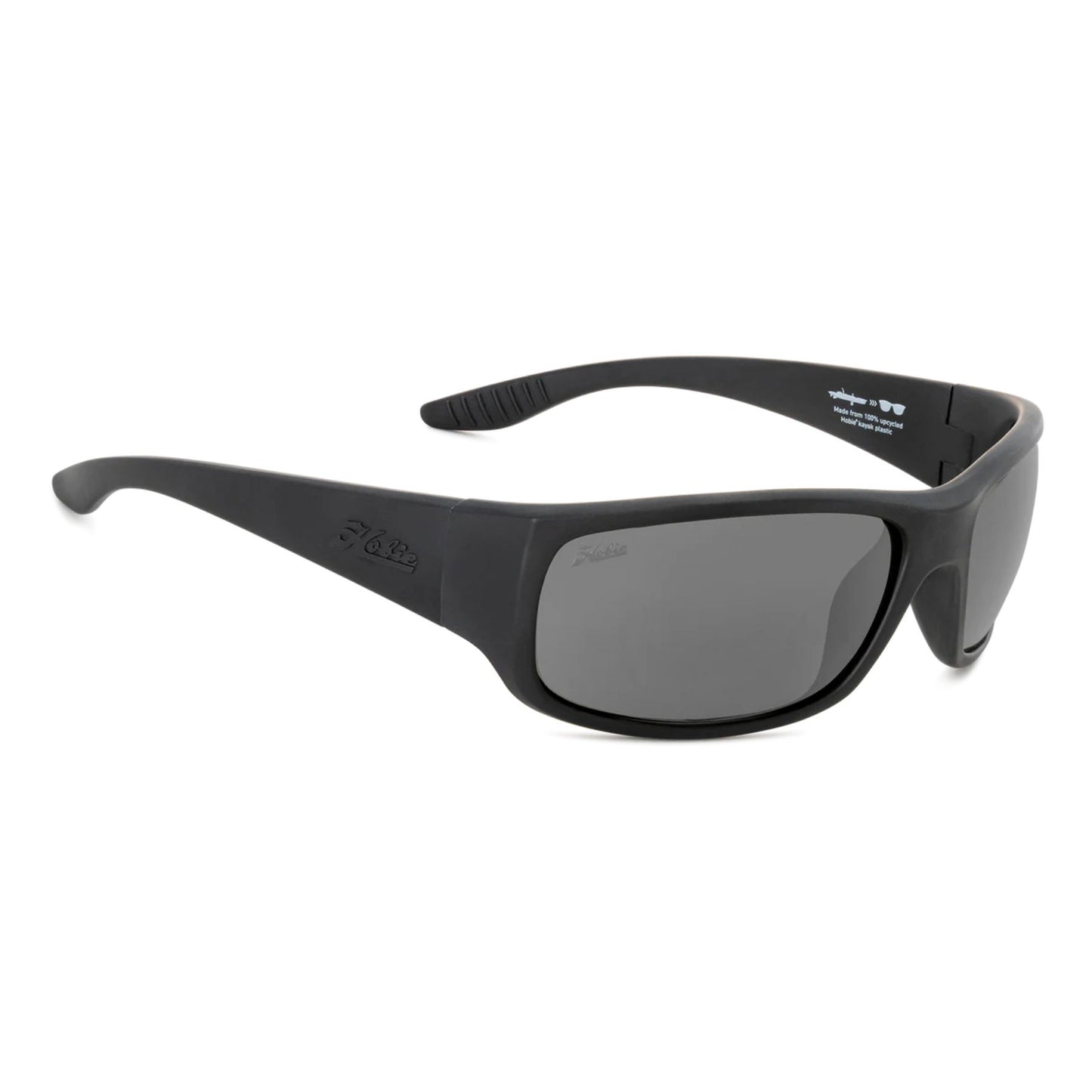 Hobie Polarized Hull Float Satin Black & Grey Sunglasses