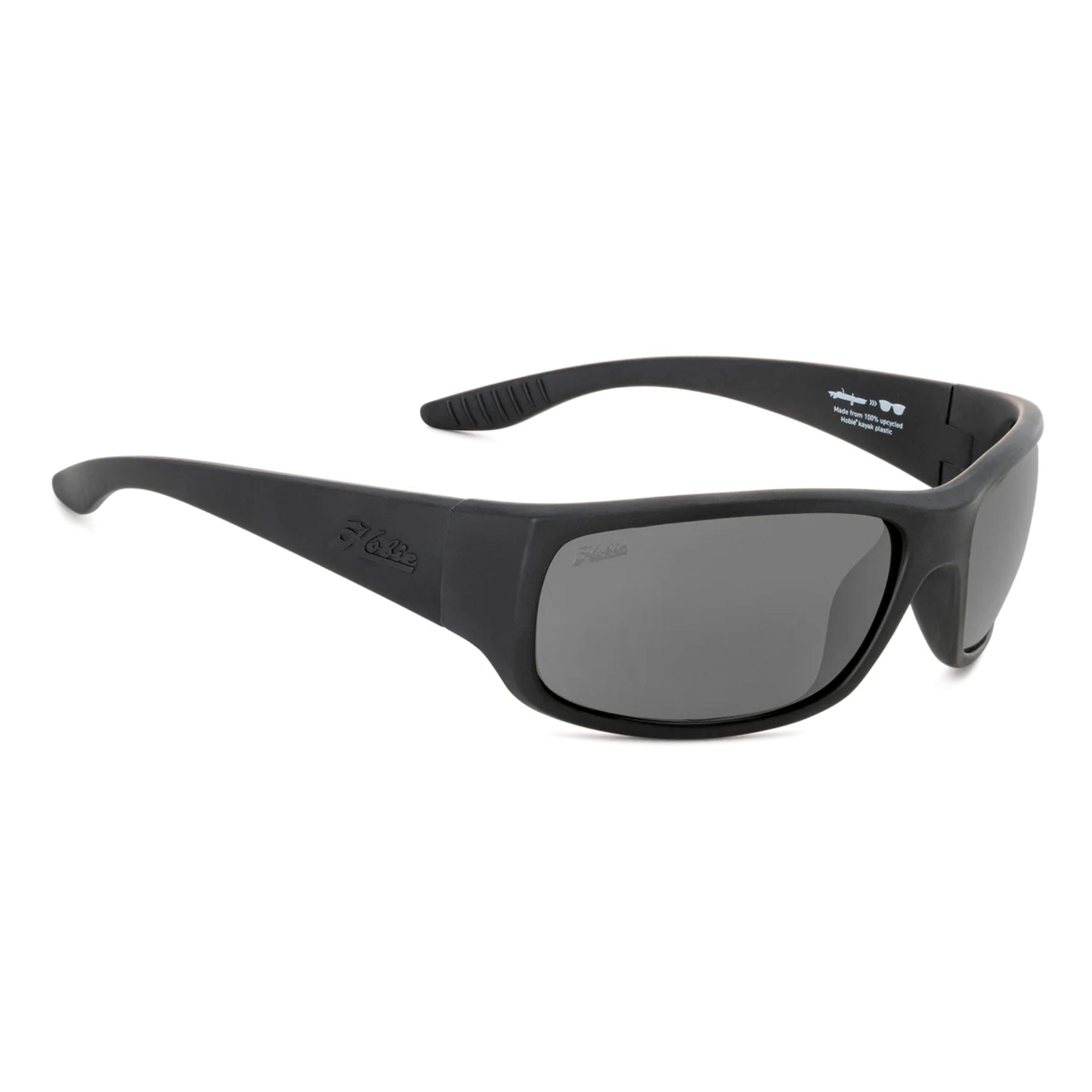 Hobie Polarized Hull Float Satin Black & Grey Sunglasses