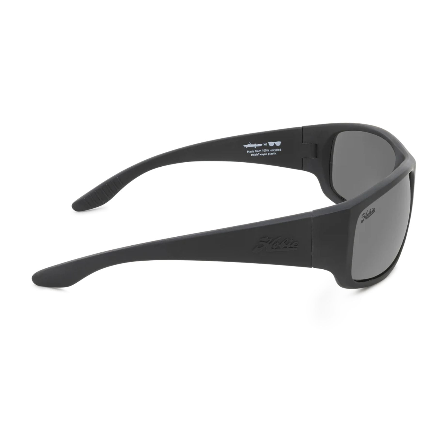 Hobie Polarized Hull Float Satin Black & Grey Sunglasses