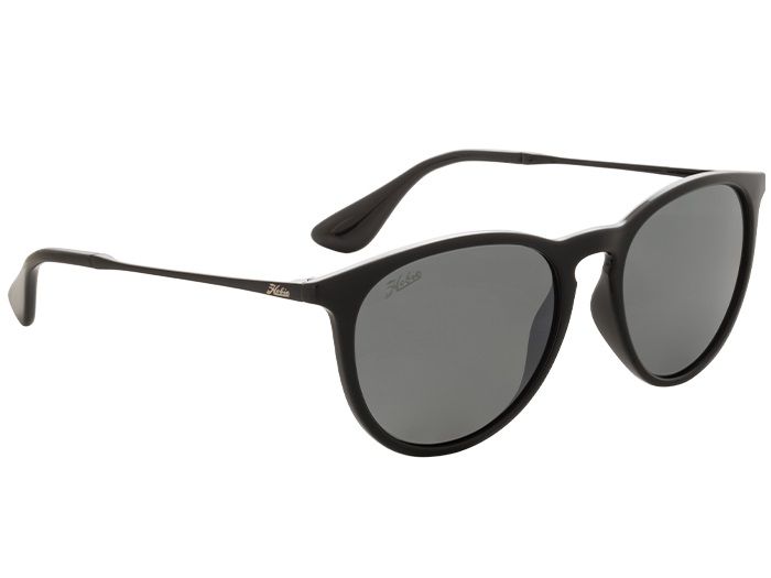 Hobie Polarized Maywood Shiny Black Sunglasses - Satin Grey
