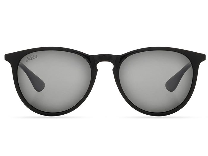 Hobie Polarized Maywood Shiny Black Sunglasses - Satin Grey