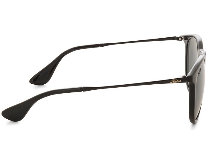 Hobie Polarized Maywood Shiny Black Sunglasses - Satin Grey