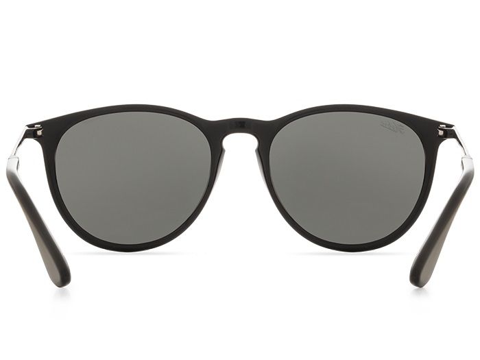 Hobie Polarized Maywood Shiny Black Sunglasses - Satin Grey