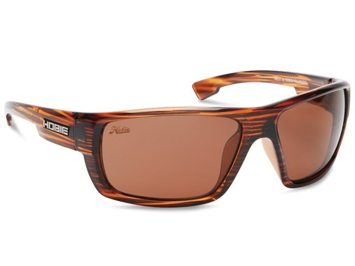 Hobie Polarized Mojo Float Woodgrain Sunglasses - Copper