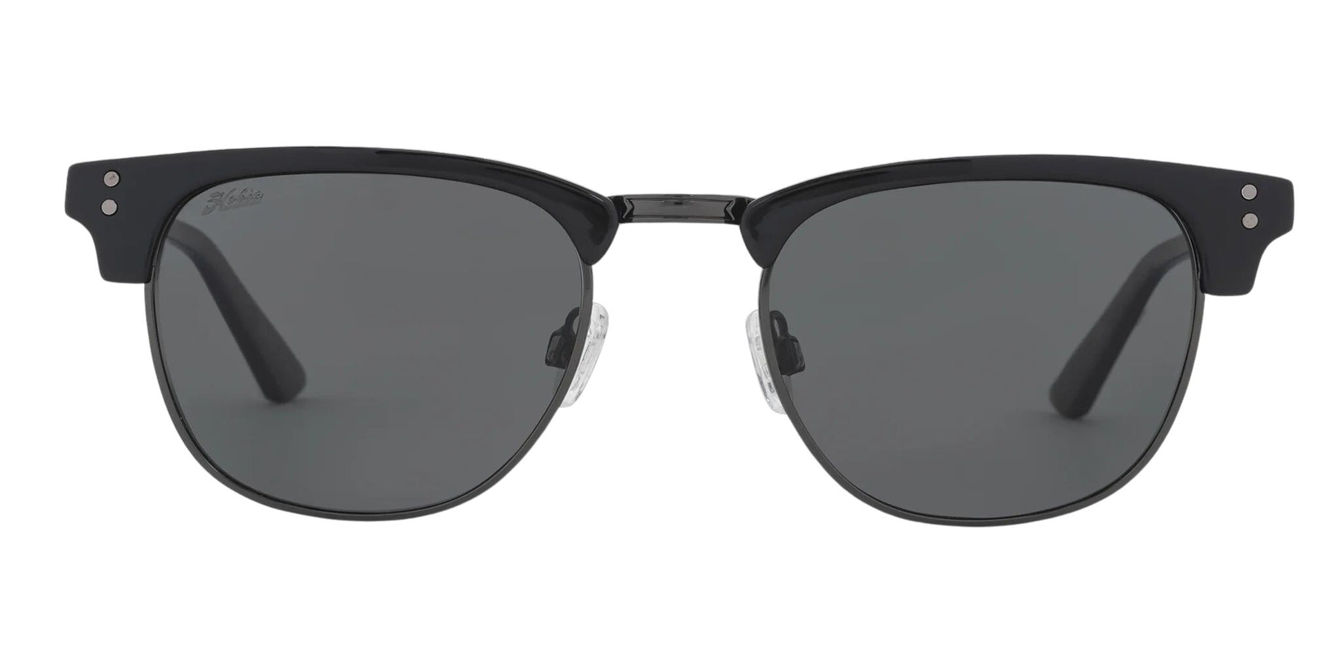 Hobie Polarized Pendleton Satin Black Gunmetal & Grey Sunglasses 