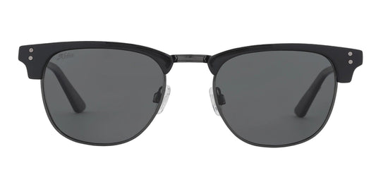 Hobie Polarized Pendleton Satin Black Gunmetal & Grey Sunglasses 