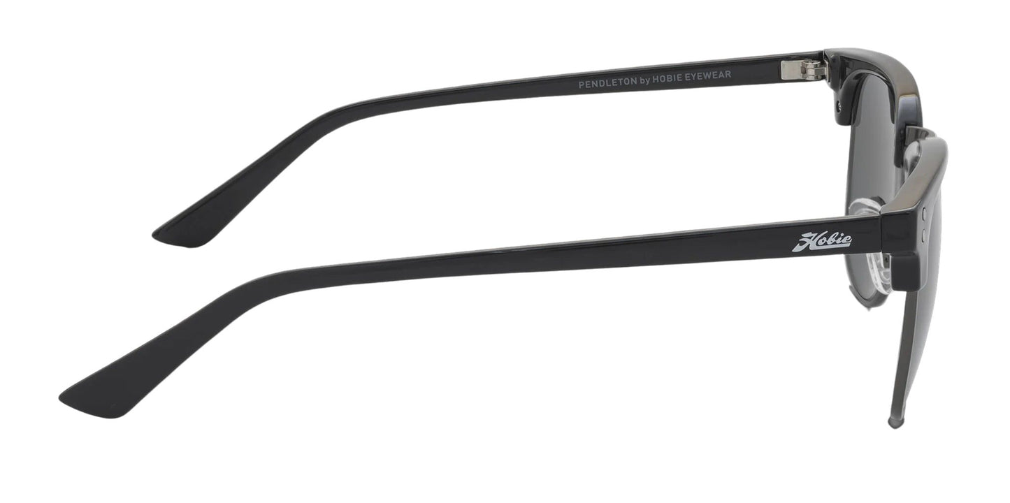 Hobie Polarized Pendleton Satin Black Gunmetal & Grey Sunglasses 