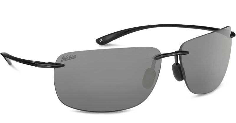 Hobie Polarized Rips Shiny Black Sunglasses