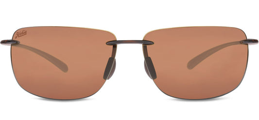 Hobie Polarized Rips Shiny Brown Sunglasses