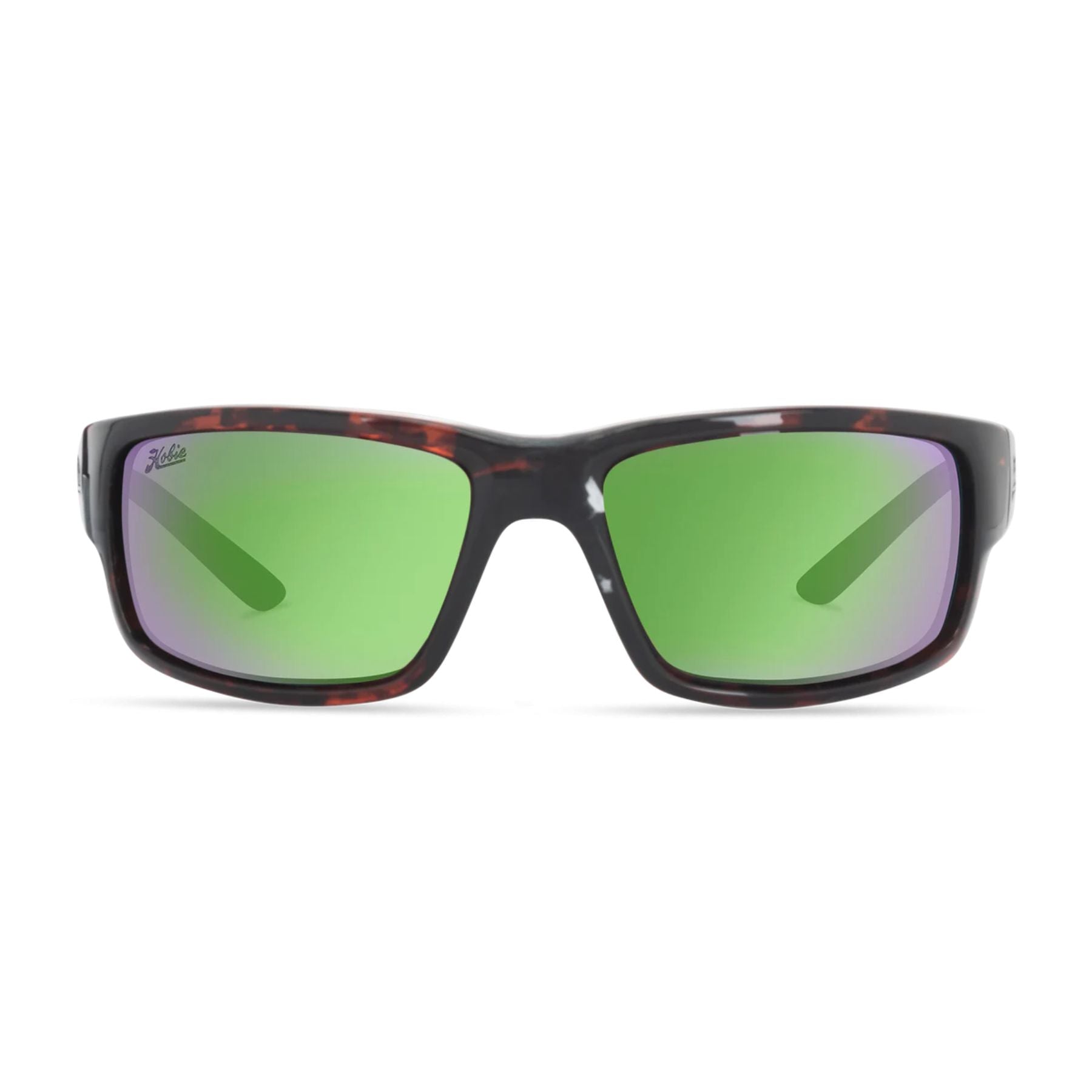 Hobie Polarized Snook Float Shiny Dark Brown Tortoise/ Sea Green Mirror