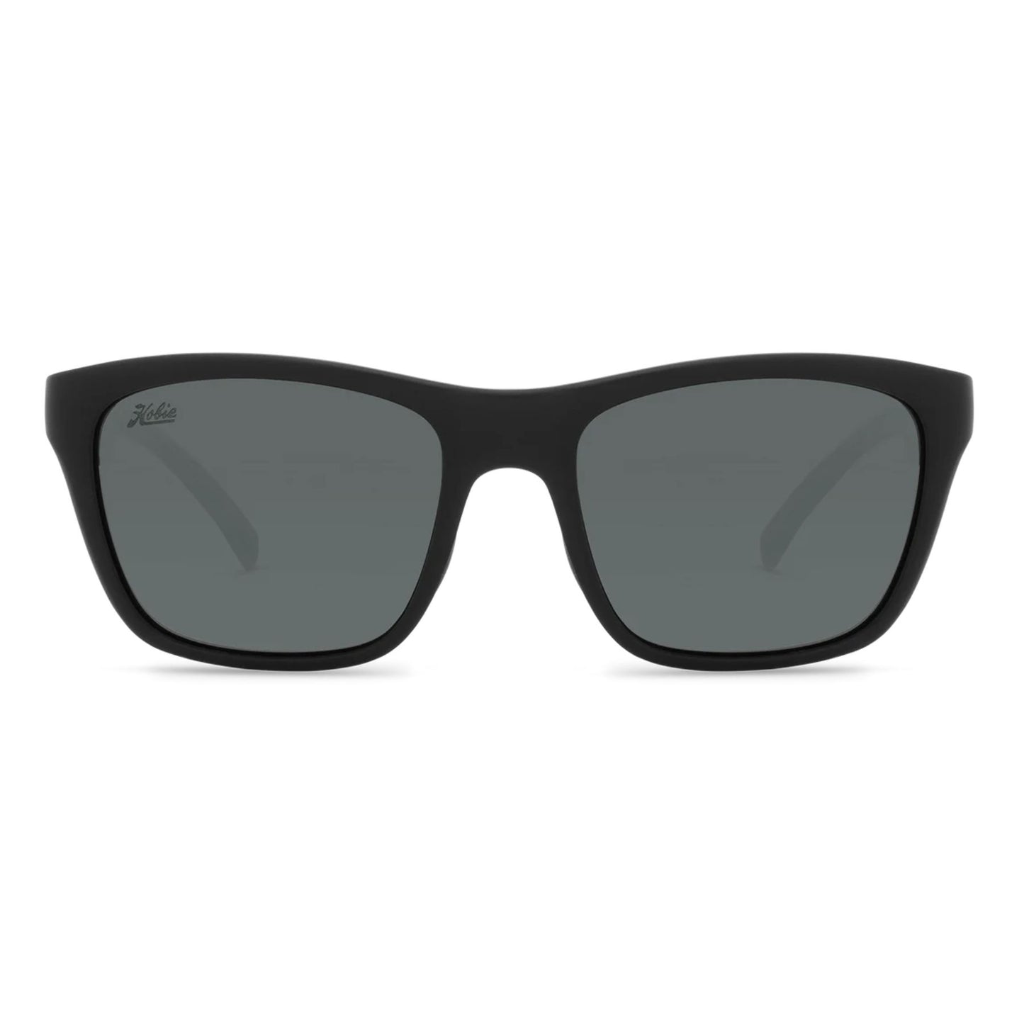 Hobie Polarized Woody Sport Satin Black & Grey Sunglasses - SBLKGRY