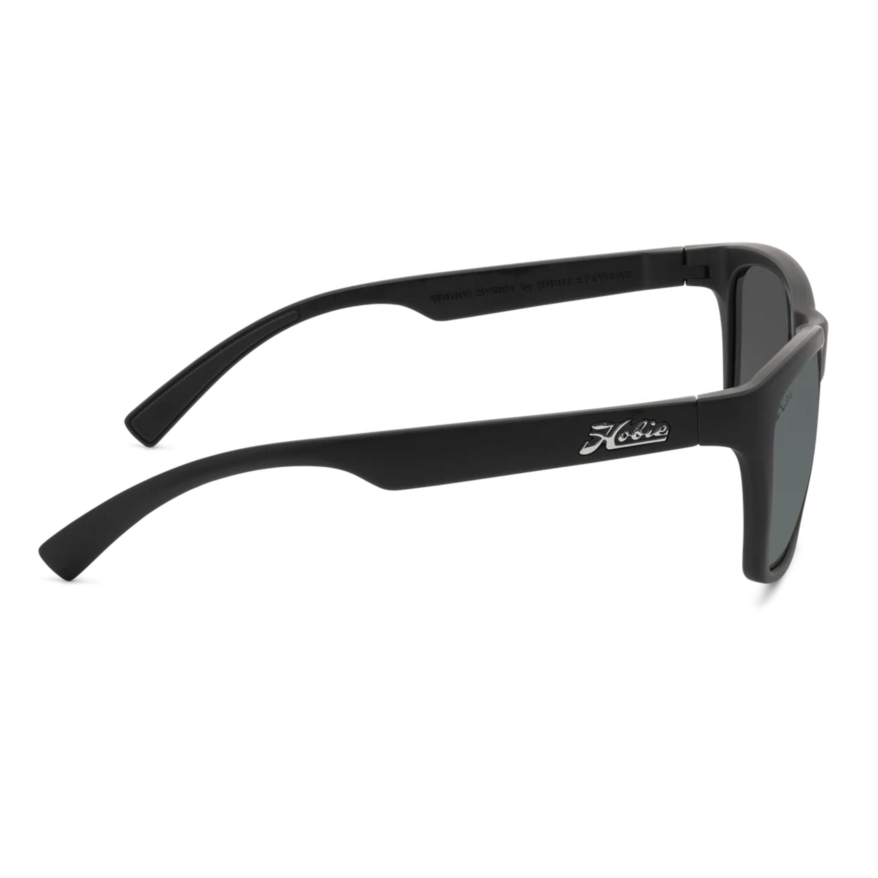 Hobie Polarized Woody Sport Satin Black & Grey Sunglasses