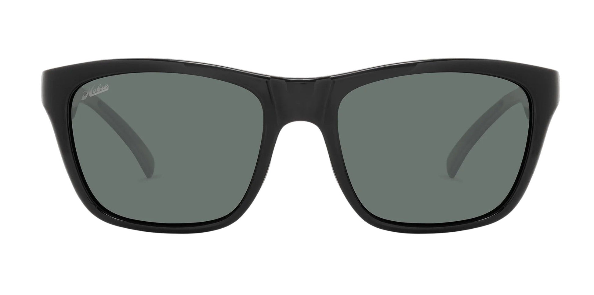 Hobie Polarized Woody Sport Shiny Black & Grey Sunglasses