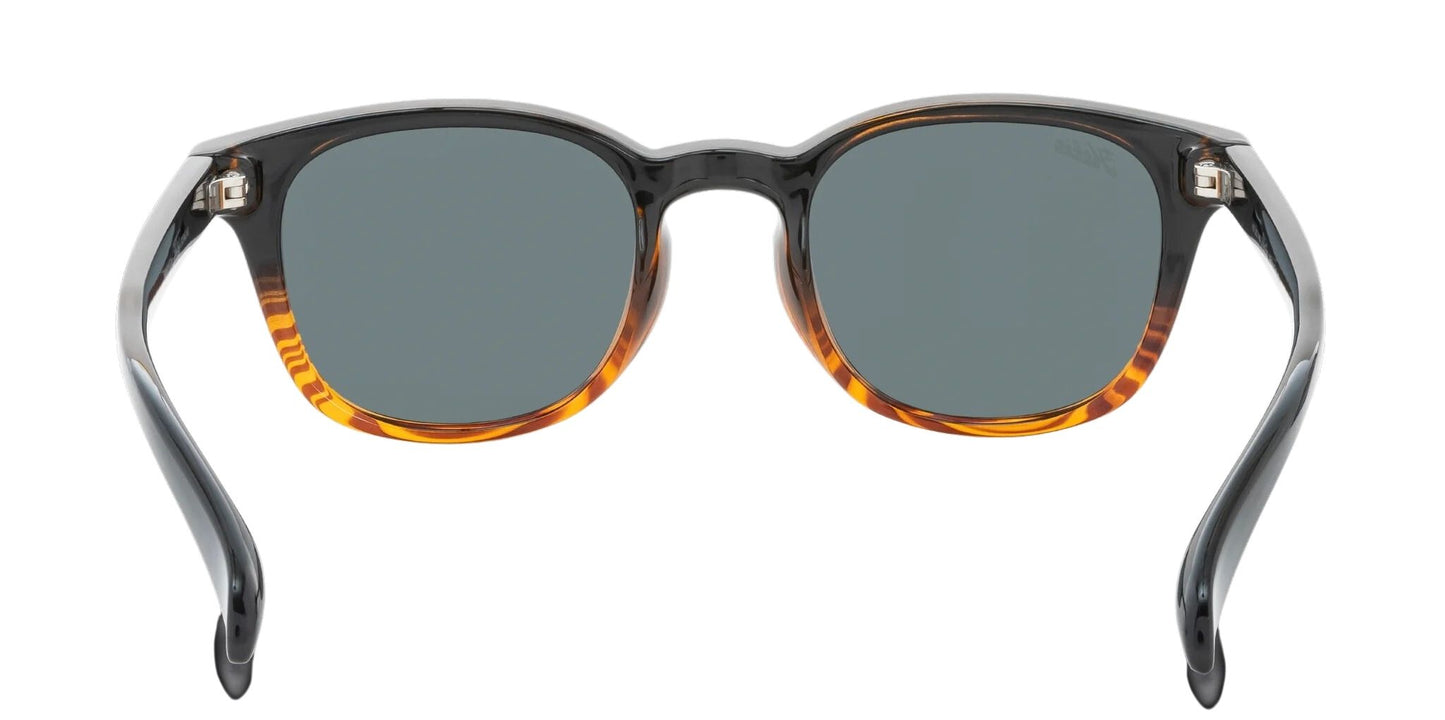 Hobie Polarized Wrights Shiny Black & Wood Grain Fade Sunglasses - Black Woodgrain