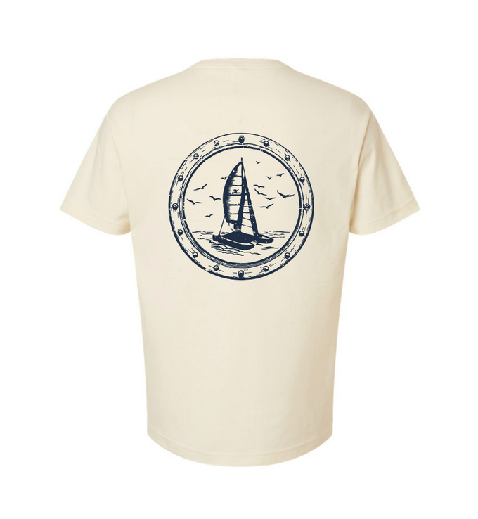 Hobie Porthole View Tee - Natural