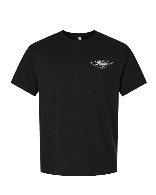 Hobie Retro Diamond Tee - Black