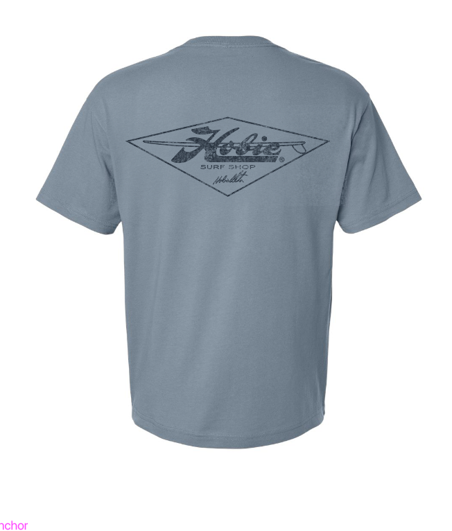 Hobie Retro Diamond Tee - Vintage Denim