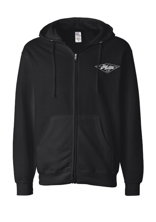 Hobie Retro Diamond Zip Hoodie