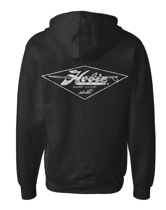 Hobie Retro Diamond Zip Hoodie