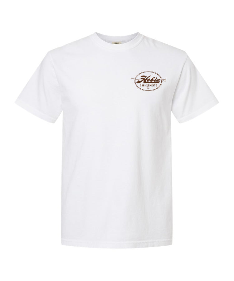Hobie San Clemente City Stamp Tee - White