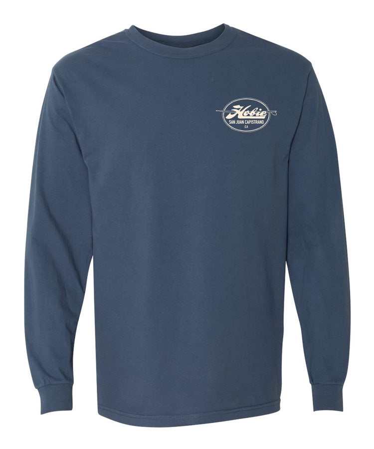 Hobie San Juan Capistrano CIty Stamp Longsleeve Tee - Midnight