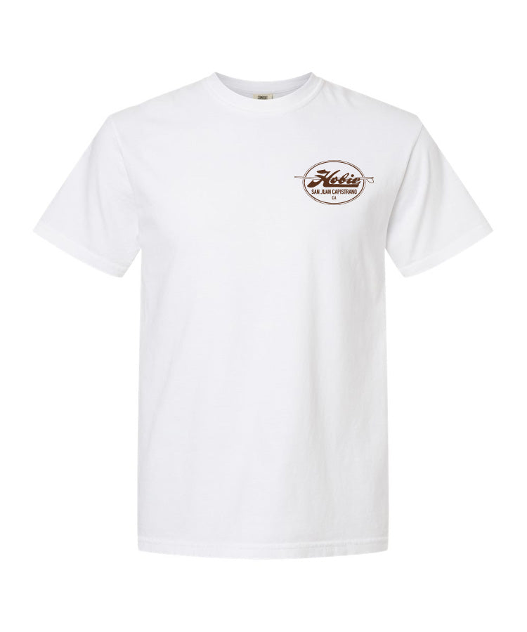 Hobie San Juan Capistrano CIty Stamp Tee - White