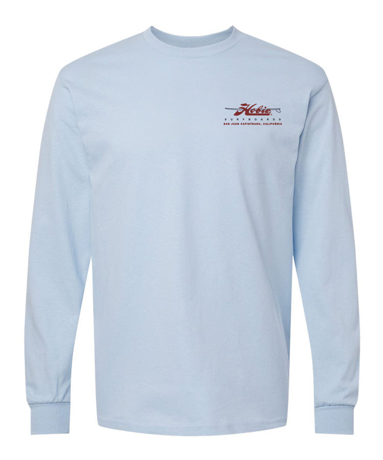 Hobie San Juan Capistrano Classic Longsleeve Tee - Light Blue