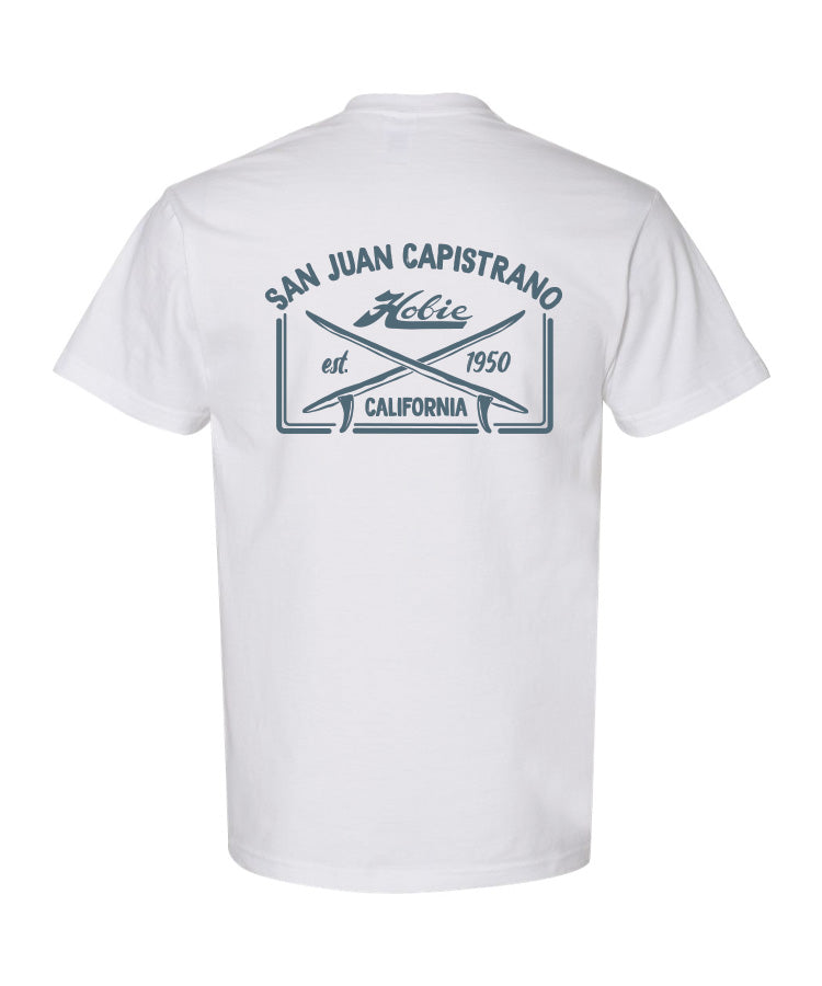 Hobie San Juan Capistrano Crossboards Tee - White