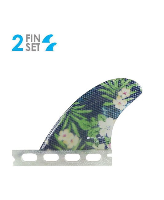 Hobie Side Bites 3.25" Futures (Hawaiian Print Limited Release)