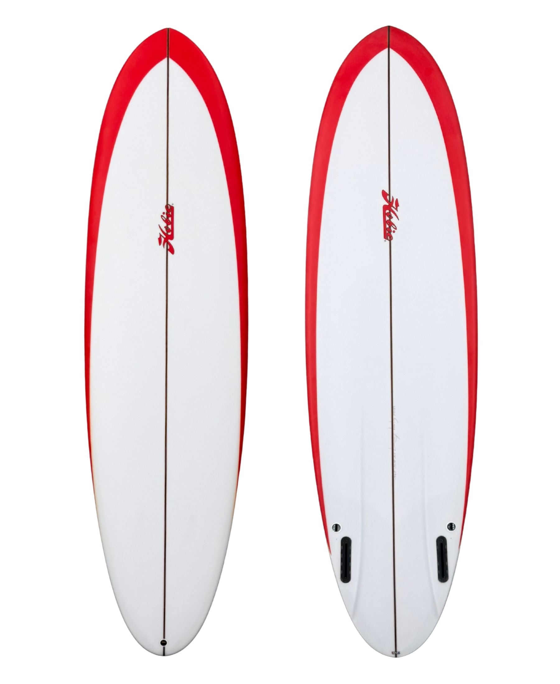Hobie Twinzer Egg 6'4" Midlength - Red Rails