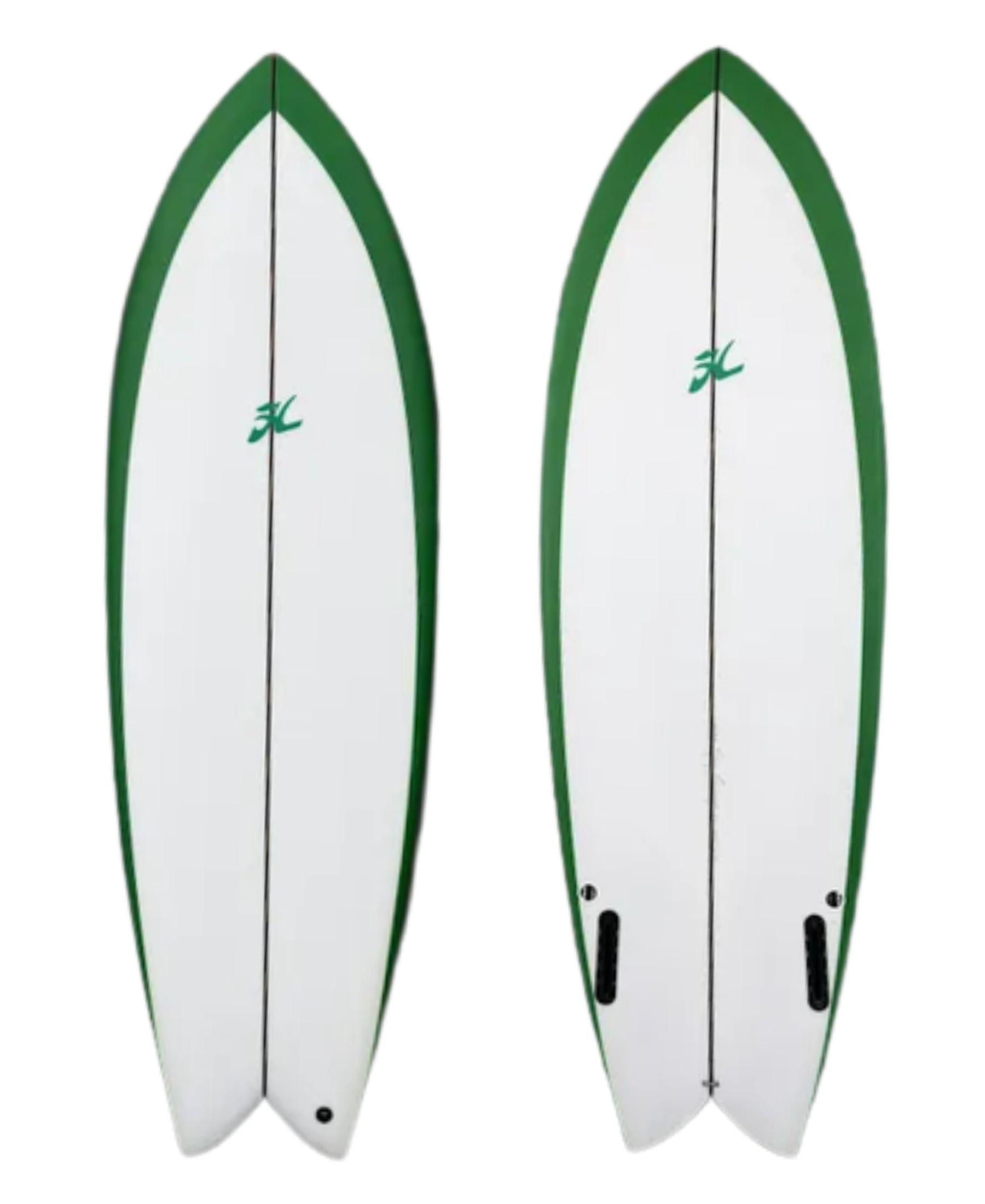 Hobie Twinzer Fish 5'6" Shortboard - Royal Blue Tint