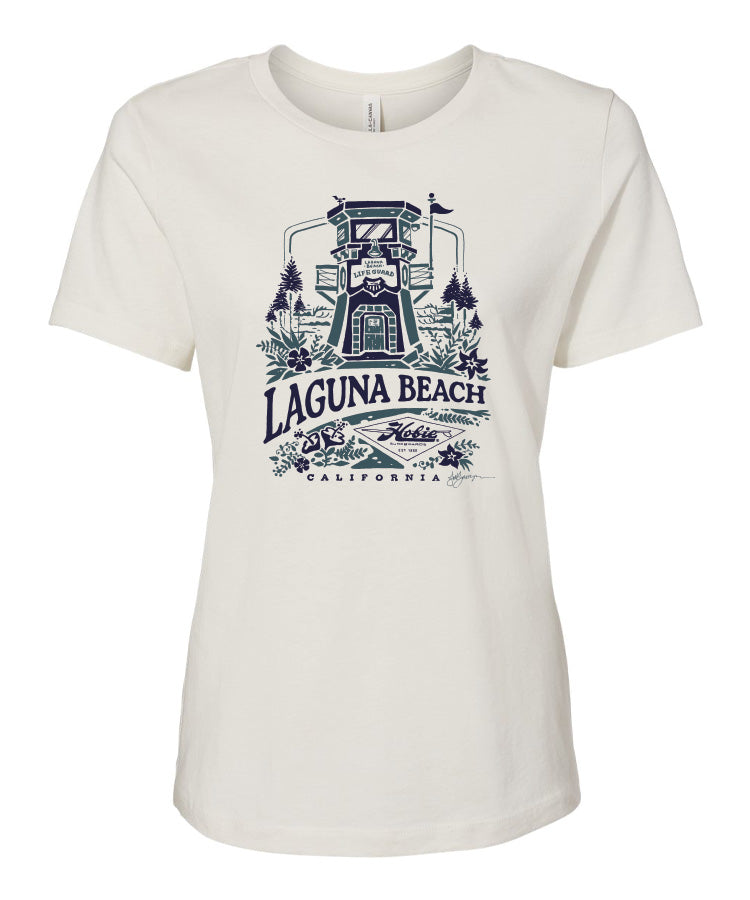 Hobie Women's Laguna Life Tee - Vintage White