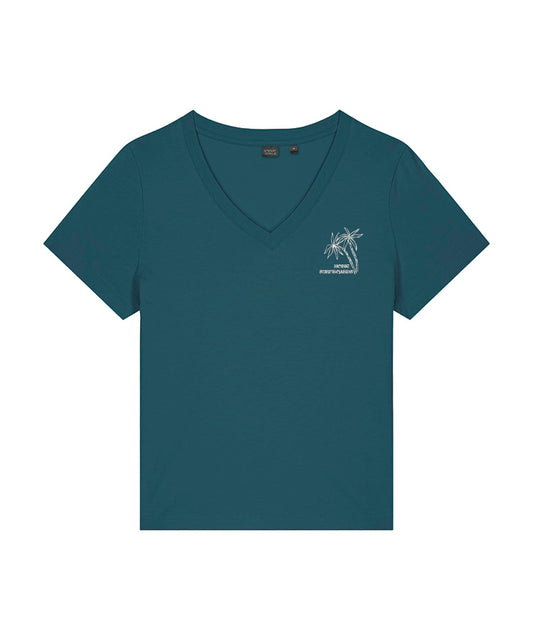 Hobie Women's Palms V Neck Tee
