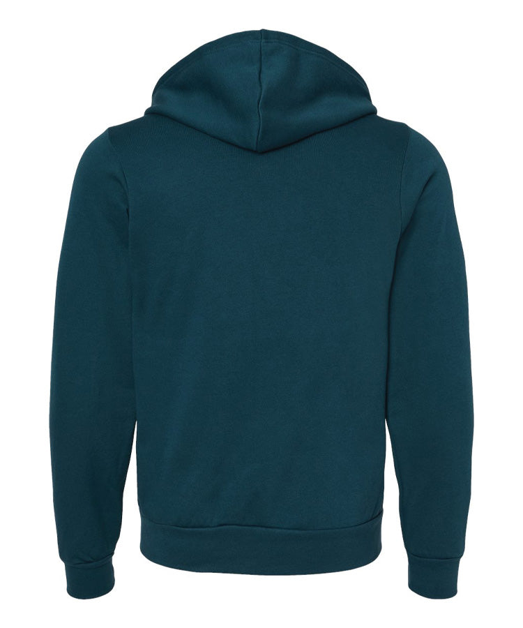 Hobie Women's Palms Zip Hoodie - Atlantic