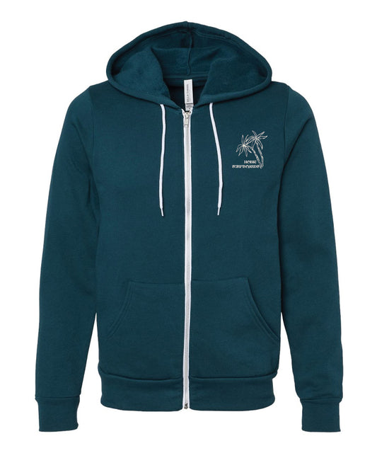 Hobie Women's Palms Zip Hoodie