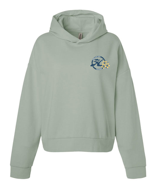 Hobie Women's Plumeria Hoodie  - Sage