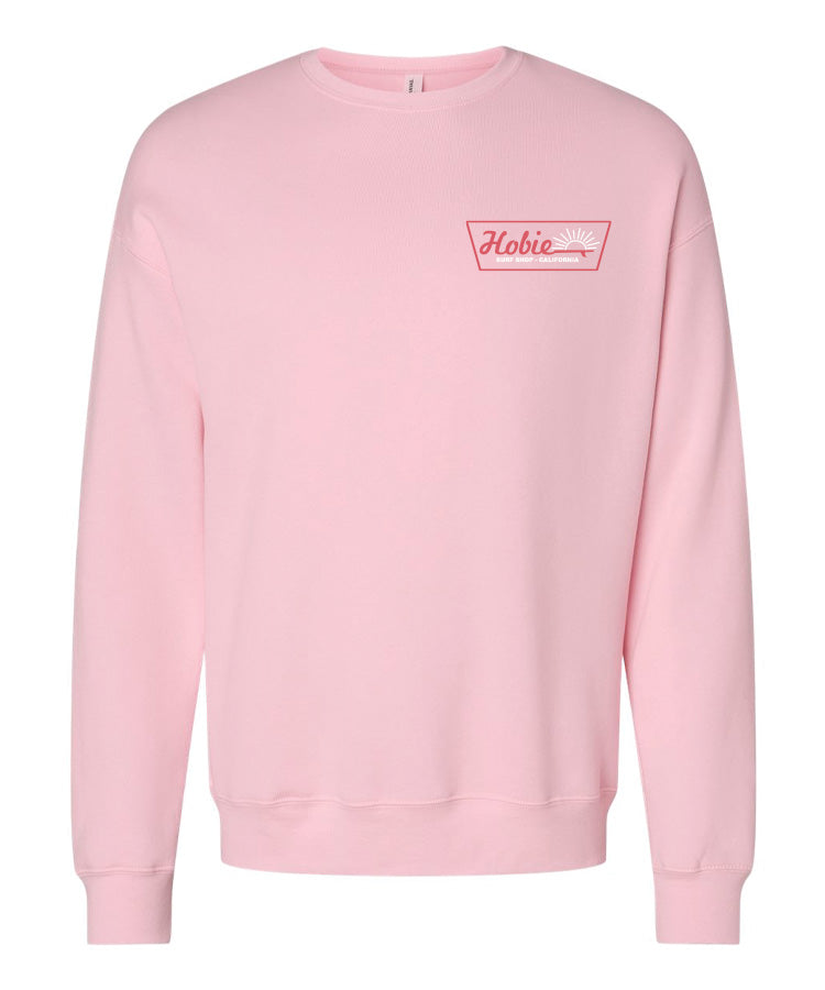Hobie Women's Rising Sun Crew - Pink