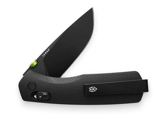 James Brand Carter Black + Black Pocket Knife