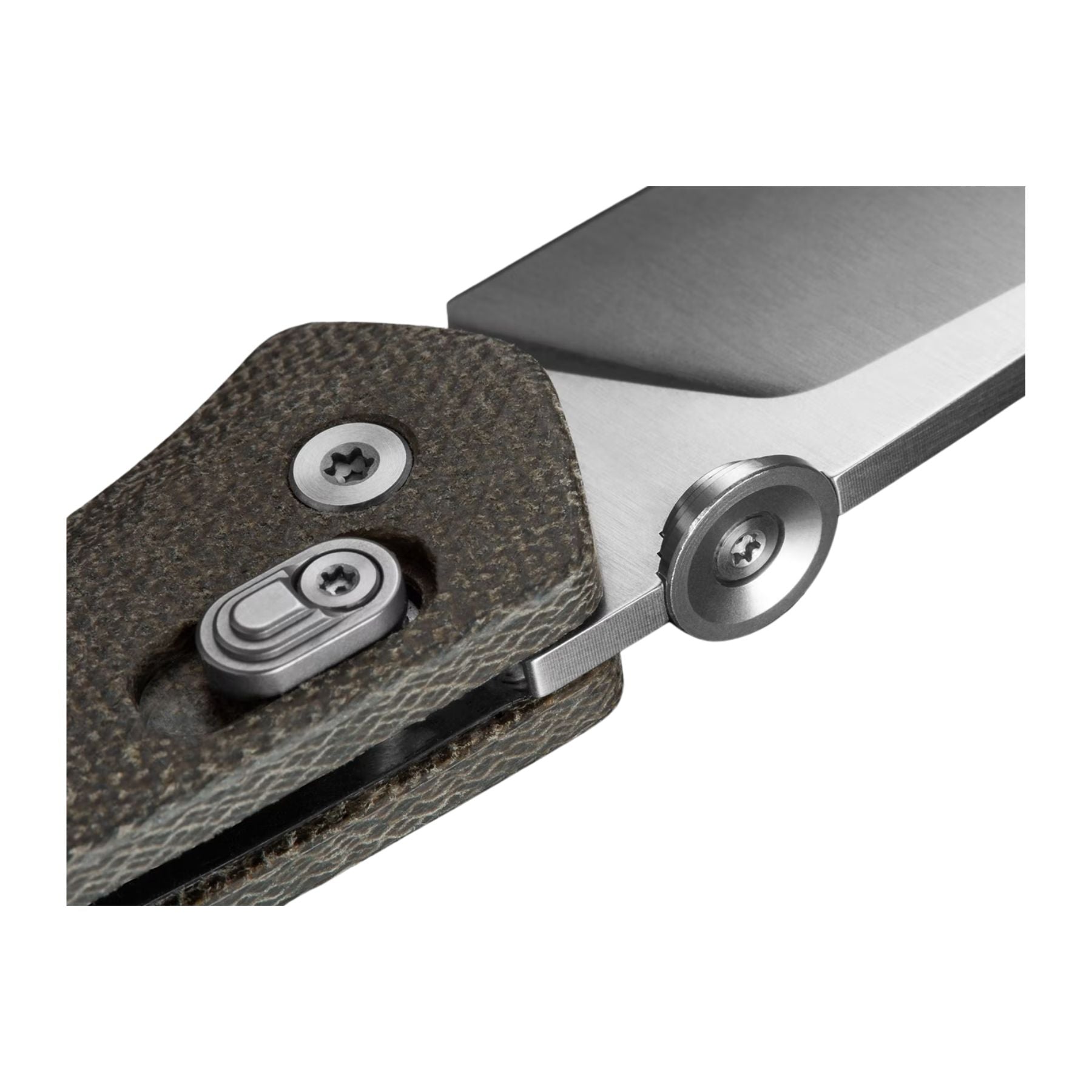 James Brand Carter OD Green Micarta Pocket Knife - OD Green