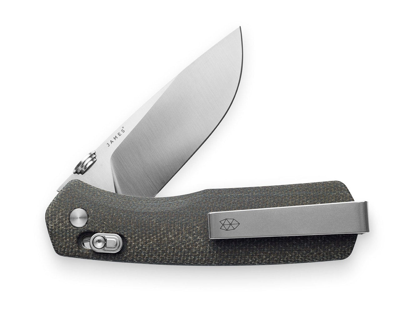 James Brand Carter OD Green Micarta Pocket Knife