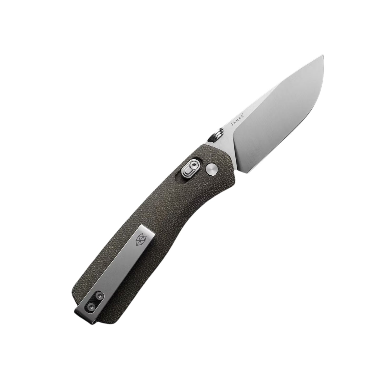 James Brand Carter OD Green Micarta Pocket Knife